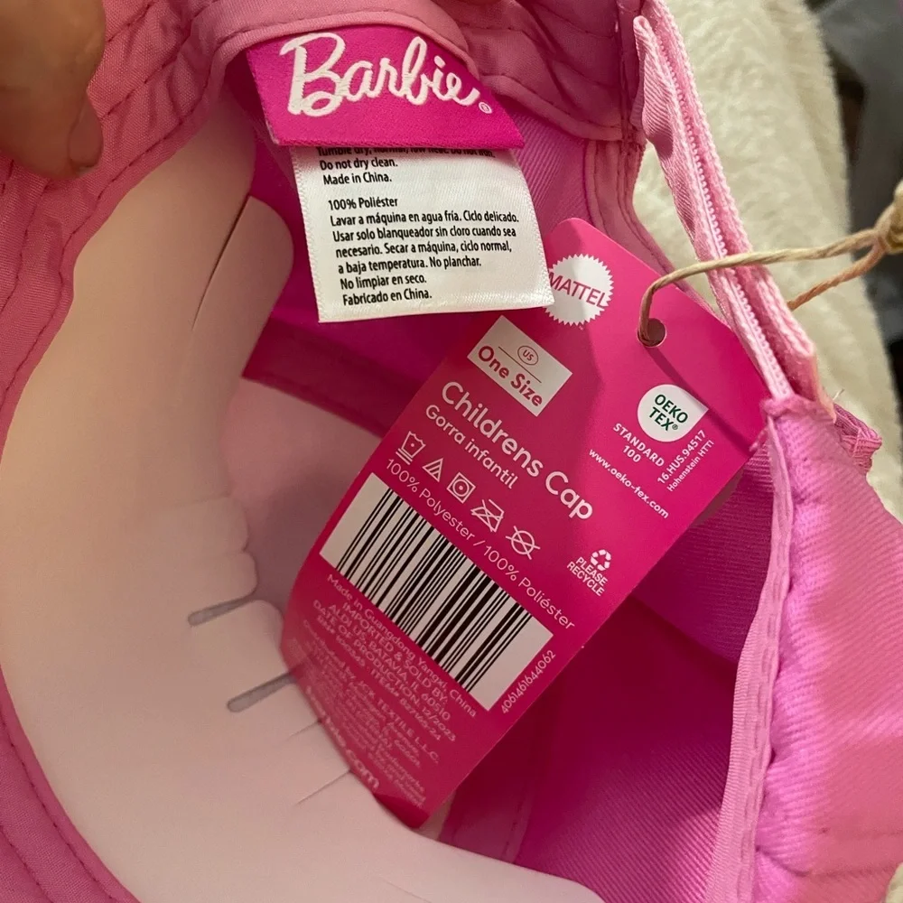 NWT Girl’s Retro Barbie Adjustable Baseball Hat